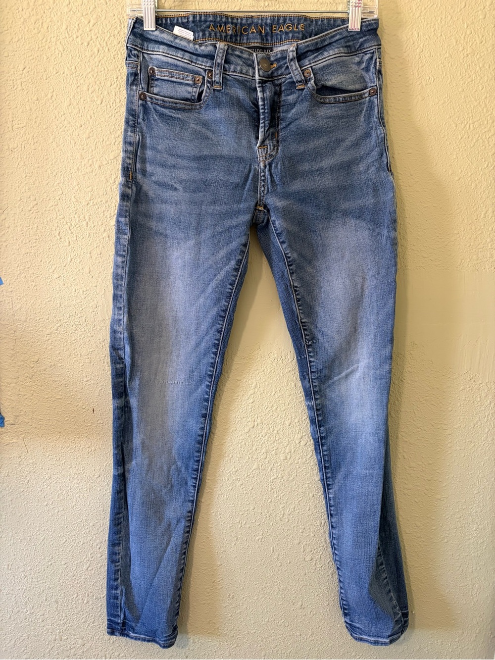 American Eagle Outfitters Women’s Skinny Light Wash Blue Jeans Size 30X36